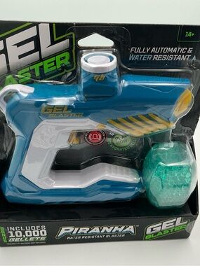Gel Blaster Water-Resistant Kids Toy - Blue/White